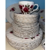 Image 5 : Vintage Floral Dishes Set by ROSE ROYAL -Wood & Sons England 