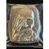 Image 1 : 10 oz .9999 silver Bar "Thinking Man" - Antique finish Caught in a moment of contemplation