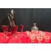 Image 1 : Liqueur Serving Decanter with Glasses and  Wine Decanter with Glasses