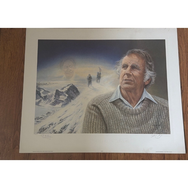 "Everest", 510/1953, Artist: James Lumbers, 31 X 25 Unframed