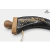 Image 3 : Bugle Handcrafted From Buffalo Horn 13''INCHES HEIGHT.