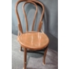 Image 2 : Vintage Wooden Chair Painted Brown, Made in U.S.A 16W, 17 D, 32 T 