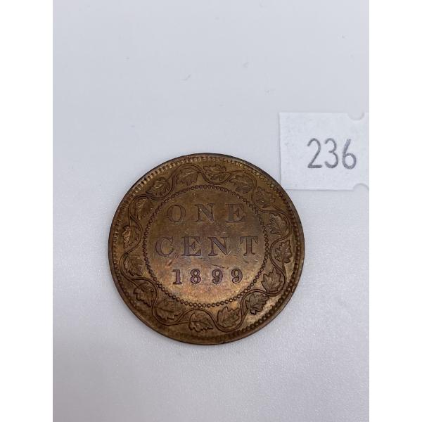 1899 Canadian Large One Cent