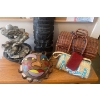 Image 1 : Handmade African Masks Picnic Baskets Desk Fountain 14T & more
