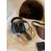 Image 3 : Vintage Outdoor Gear Set with Fur Hat, Walking Stick, Leather Accessories, and More