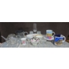 Miscellaneous Home - China, Glasses, 925 Silver Rings (Bent) 