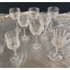 Image 3 : Mixed Longchamp Crystal Wine Glasses and Crystal Sherry Glasses