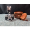 Image 1 : Vintage Zeiss Ikon Contraflex II Camera & Agfa Agfalux Flash w/ Leather Case