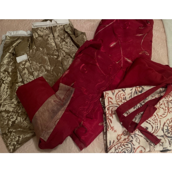 Lux Curtain Collection - High End Sets w/ All the Extras