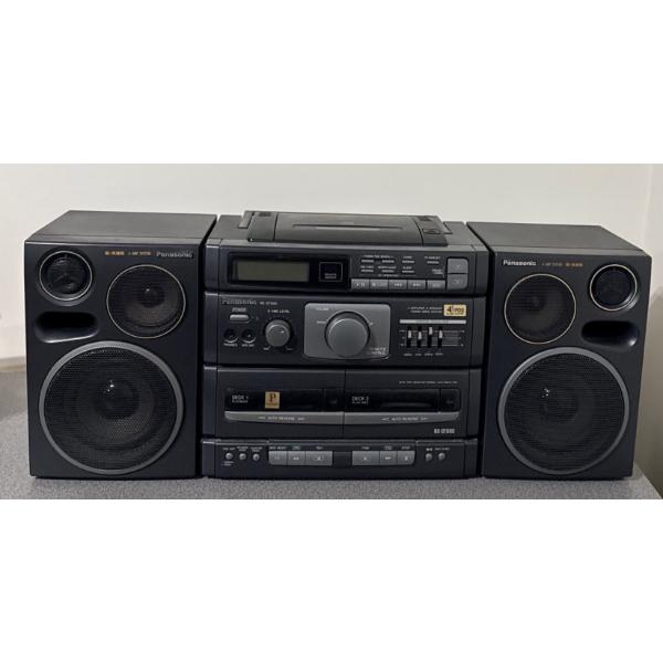 Panasonic 4-AMP System S-XBS Boombox Model No. RX-DT690 