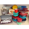 Image 1 : Assorted Bundle of Food Storage Containers w/Variety of Kitchen Items That Could be Very Useful 