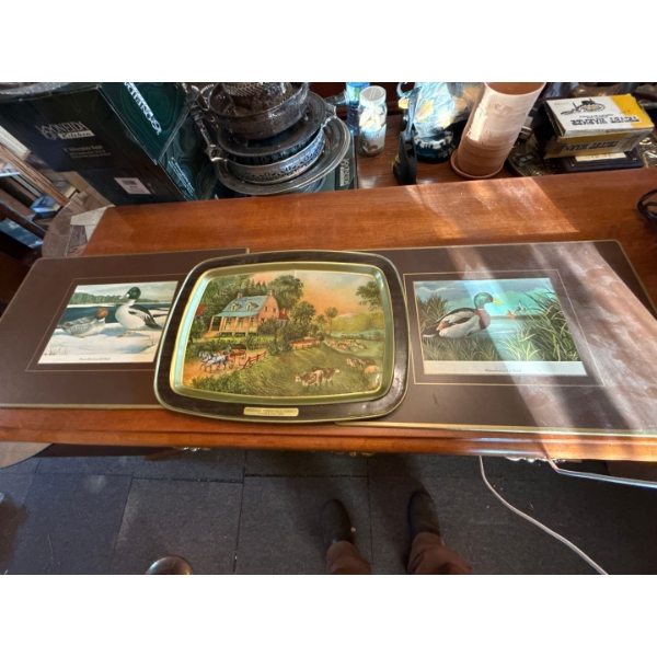 Collectable Tray & Duck Prints