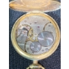 Image 3 : Omega Pocket Watch with Gold-Tone Case and Chain, Swiss Made