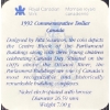 Image 5 : 1992 Royal Canadian Mint 125th Anniversary 13-Coin Proof Set 92.5% 2.1 Troy Ounces