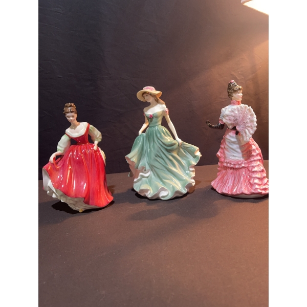 Royal Doulton Figurines Trio Collection