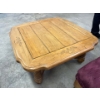 Image 2 : antique wood, couch, chair and table