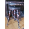 Image 3 : Antique M. Doherty & Co. Pump Organ Circa 1900s w/ Antique Stool -- 48W, 24D, 81T