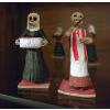Image 2 : Day of the Dead Skeleton Nun & Priest Band Figurine Collection (2T Each) 