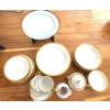 Image 1 : Haviland Limoges - 22K Gold Embellished Fine Porcelain- Tea Set