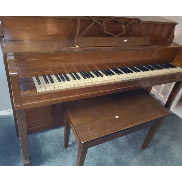 Classic Piano 56 W, 26 D, 40 T and Bench 29 W, 14 D, 19 T 