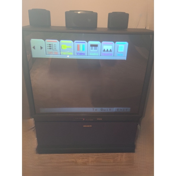 Hitachi Ultravision TV Model 5OUX52B 