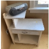 Image 1 : End Table (25W, 14D, 35T) w/ Radio (Sony)