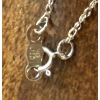 Image 4 : Yellow Gold 10K Stamped Pendant & Chain, Purple & Green Stones, Weighs 1.41g  