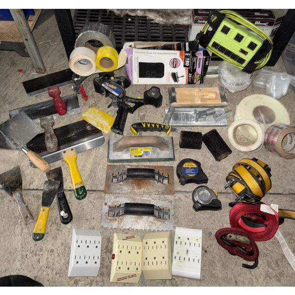 Painting Supplies, Tape Measures, Straps, Tape & Power Bars