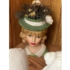 Image 5 : 2x vintage ceramic lady head vase, likely from the 1950s or 1960s, vintage Glo-Hill relish tray, spe