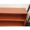 Image 3 : Four Shelf Wooden Bookcase - 48"H x 48"W x 12"D