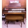 Image 1 : Galanti Console Organ with Bench and Pedals