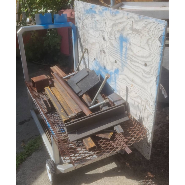 Custom Made Heavy Duty Rolling Cart