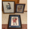 Image 1 : Winter / Holiday Themed Needlepoint Art 18x21