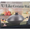 Image 2 : U-Like Non-Stick Ceramic Wok 