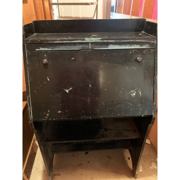 Vintage Desk 50"T, 31"L, 15"W