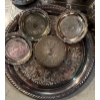 Image 2 : Silverplated Servingware - Tea Pot Coasters Trays Cream & Sugar & more