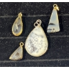 Image 1 : Collection of Multicoloured Stone Pendants