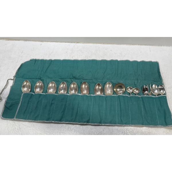 Collection of Sterling Silver Spoons - Total weight of 315.7g