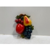 Image 1 : Chalk Fruit, Group of Grapes, Cherries, Pear and Apple 7H