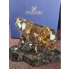 Image 3 : Swarovski Crystal Grizzly Bear Figurine on Marble Base