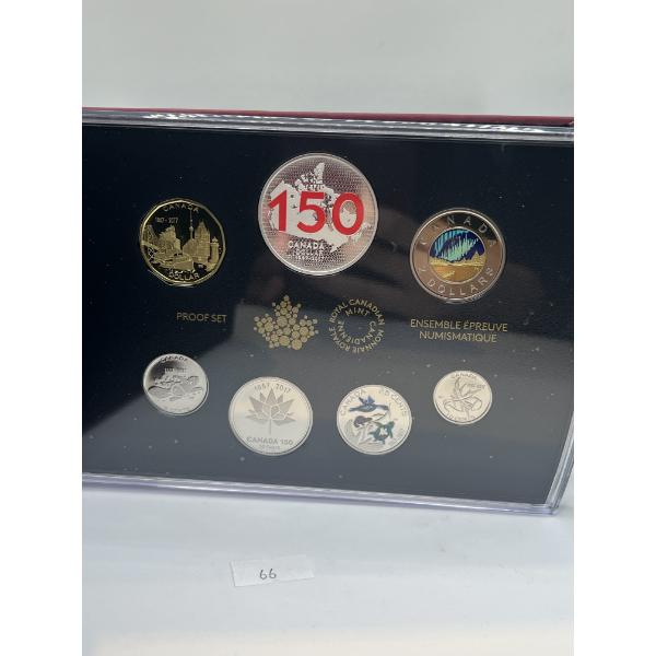 2017 Canada Our Home & Native Land Ltd Ed Silver Dollar Proof Set