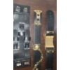 Image 7 : BCBG Fashion Jewelry: Four Gold and Silver Buckle Style Rings, Three Cuff Bracelets
