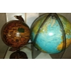 Image 4 : Two Vintage Globes Plus Collectible Decor  20"tallest Globe
