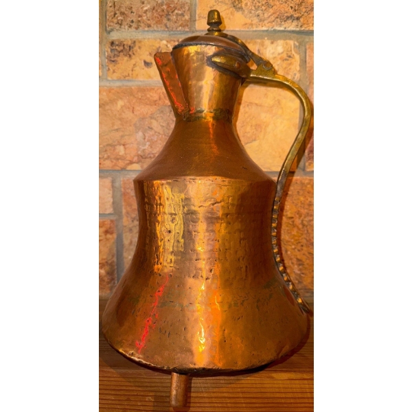 Antique Hand Hammered 19th Century Copper 