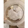 Image 4 : Two Morgantown Crystal Commemorative Plates:Led by the Star and Tidings of Great Joy