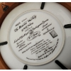 Image 7 : Decorative Plates in Wooden Frames X 3, Including Frame 11" Diameter 