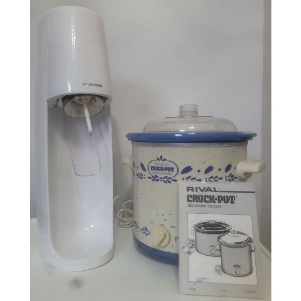 Soda Stream Machine & Rival CrockPot