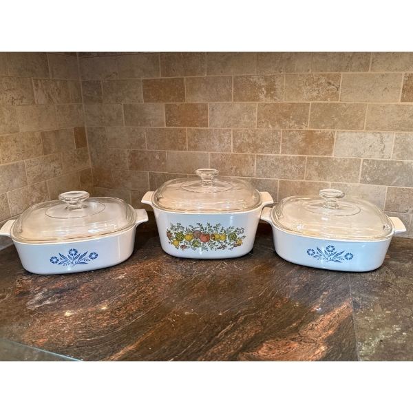 Vintage Corning Ware Collection