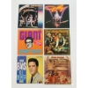 Image 1 : Six Vintage Vinyl Records Featuring Iconic Artists