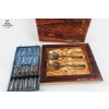 Image 2 : Silver-Plated Vintage Rodd Silverware Serving Set In Its Original Presentation Box.